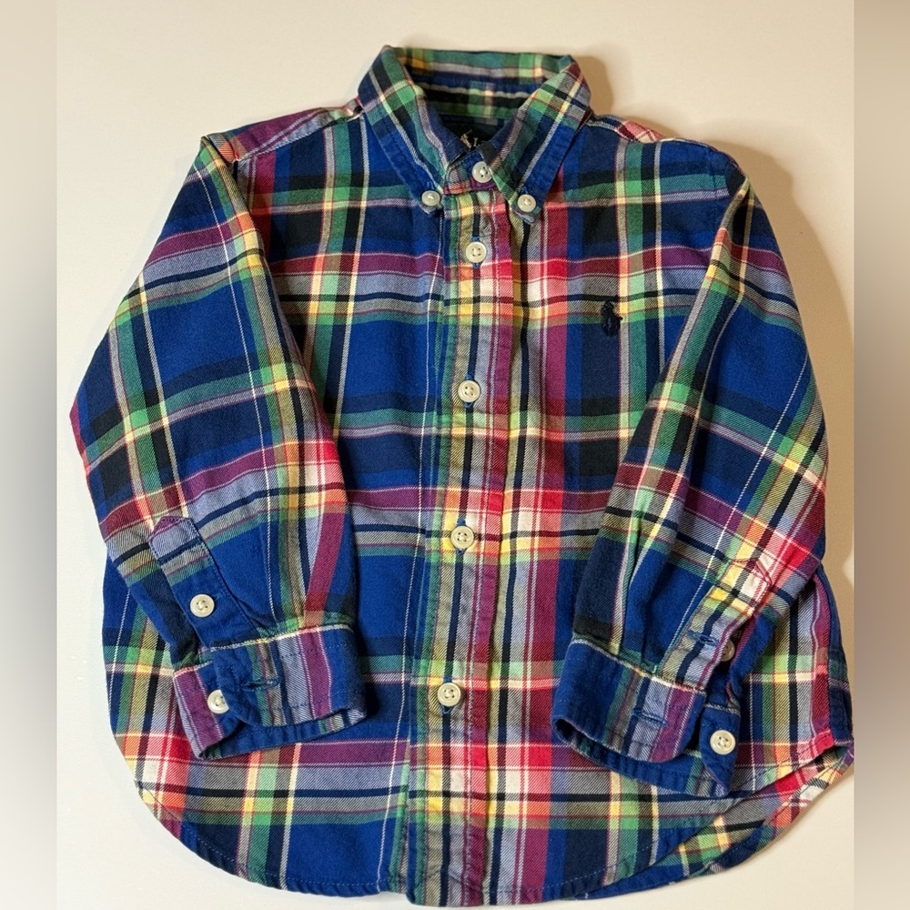 Infant Ralph Lauren Button Up Shirt